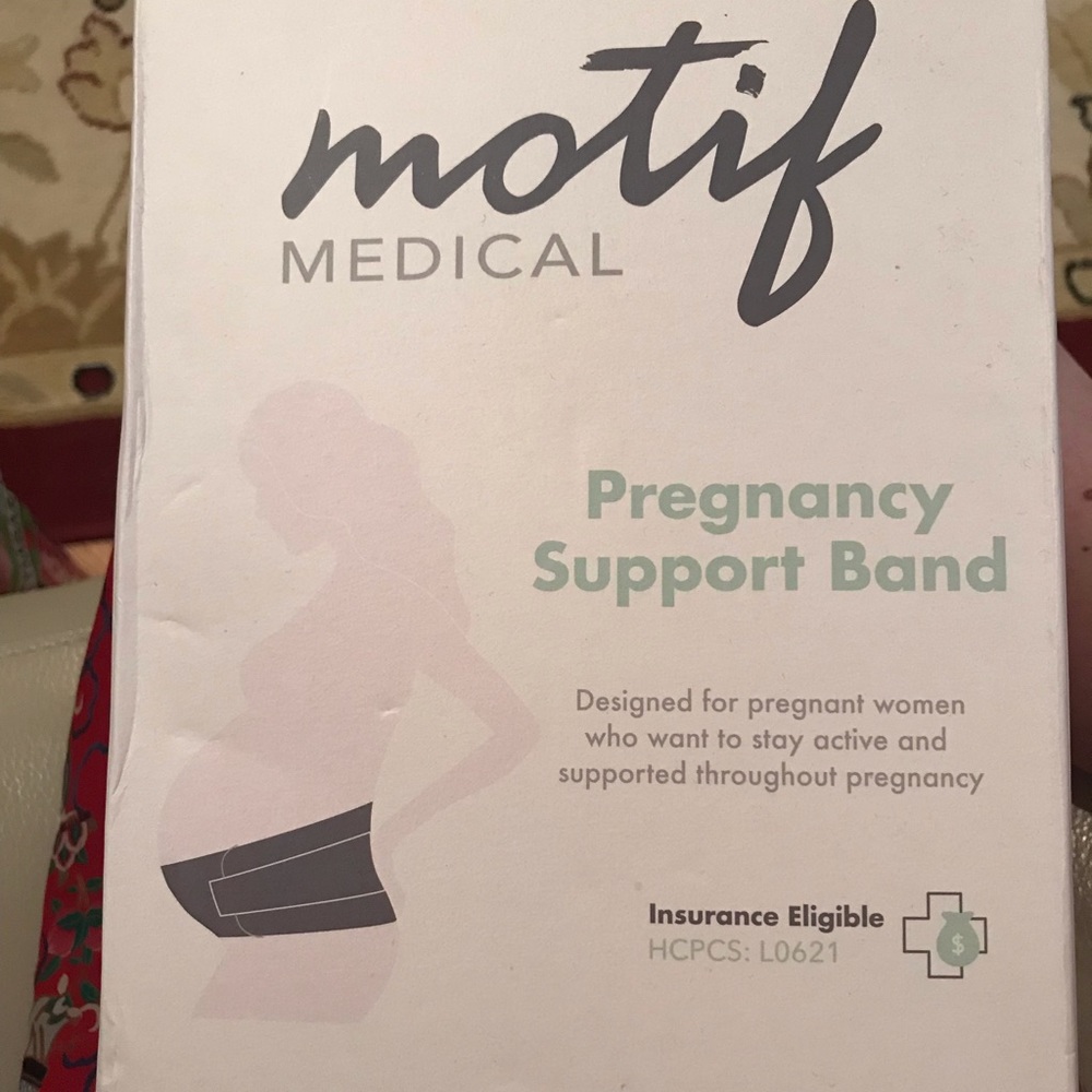 Motif pregnancy support band